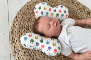 oreiller papillon pour nouveau-né