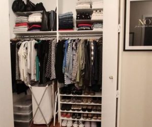 Commande dans la garde-robe