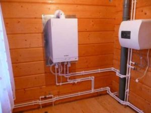 Chaudière dans la chambre