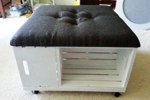 Pouf dans le couloir