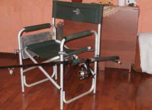 Chaise de pêche bricolage
