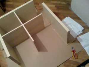 assemblage de crémaillère