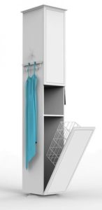 meuble de salle de bain rotatif