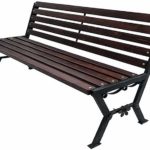 banc en tube ondulé