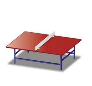 Table de ping-pong bricolage