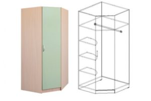 Armoire d'angle