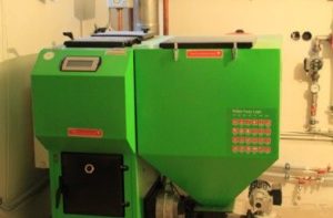 installation de chaudière à granulés