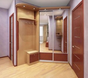 placard du haut du couloir