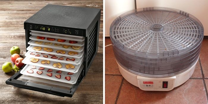 types de séchoirs à fruits