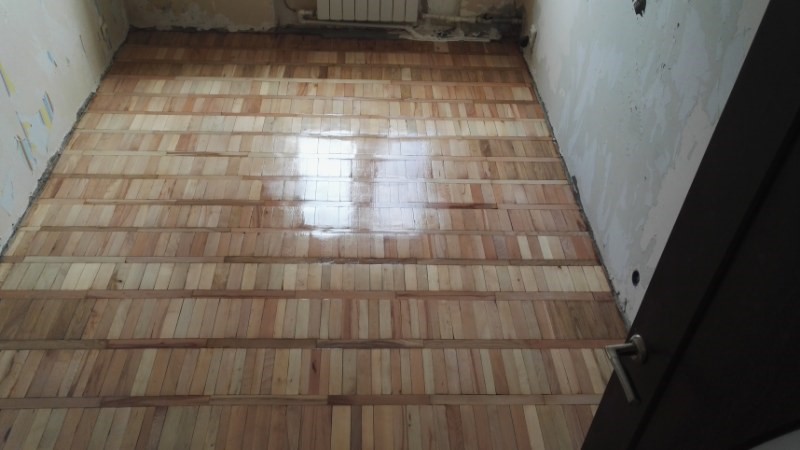 Blanchiment du parquet