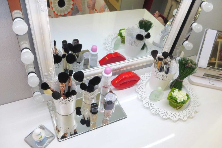 Éclairage de vanité.