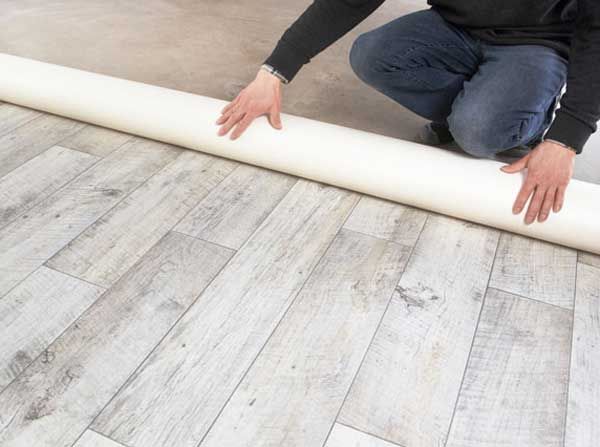 Linoléum domestique