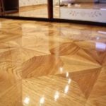 Revêtement de parquet.