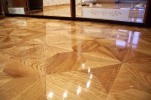 Revêtement de parquet.