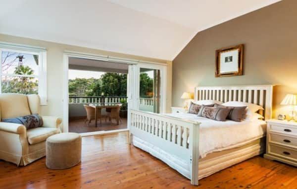 Conception de chambre avec balcon 