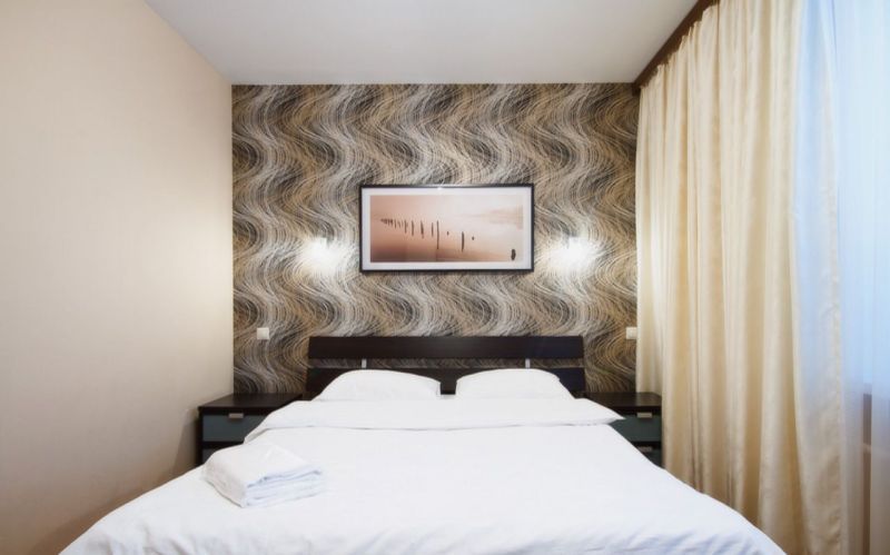 Conception de chambre à coucher à Khrouchtchev