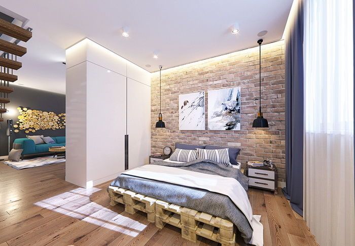 Option de conception de loft.