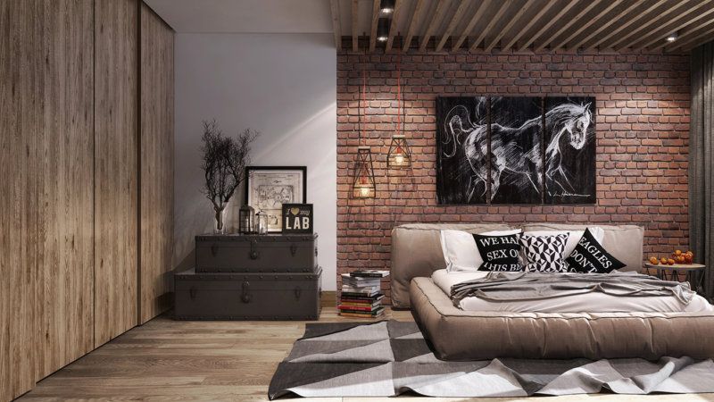 Le style loft se caractérise par beaucoup d'espace et de hauts plafonds.