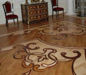 Parquet de palais artistique