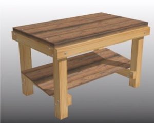 Table en bois