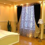 Option pour les rideaux pour la chambre.