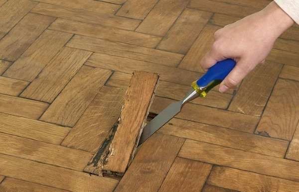 S'il y a d'énormes lacunes, le grattage est impossible.