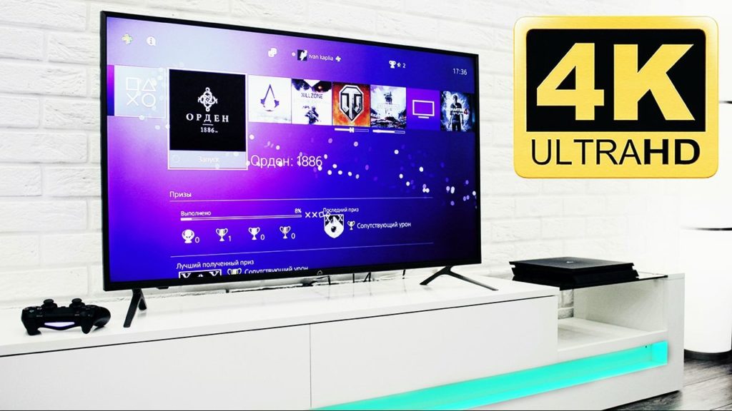 Regarder la 4K à la télé