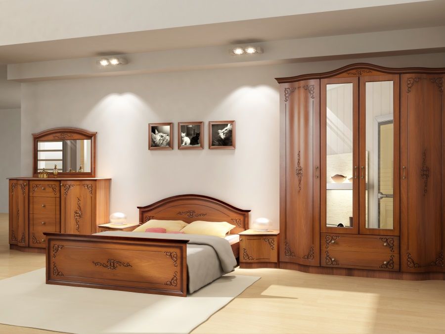 Ensemble de chambre à coucher.