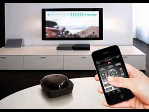 Smartphone au lieu de télécommande.