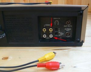 Numériser des bandes vidéo à l'aide d'un téléviseur