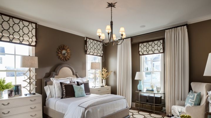 Option rideau pour la chambre.