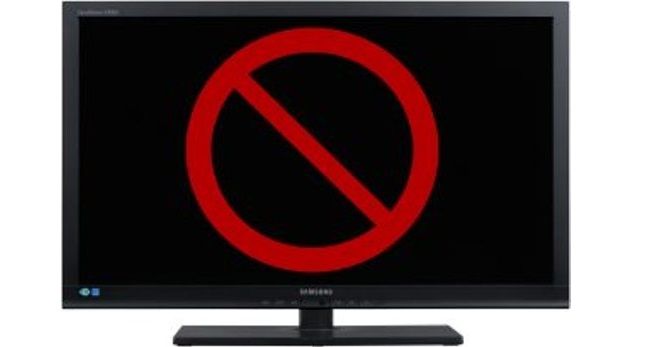 Le moniteur ne s'allume pas.