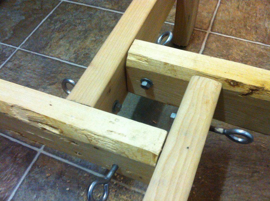 Option pour un support d'arbre de Noël.