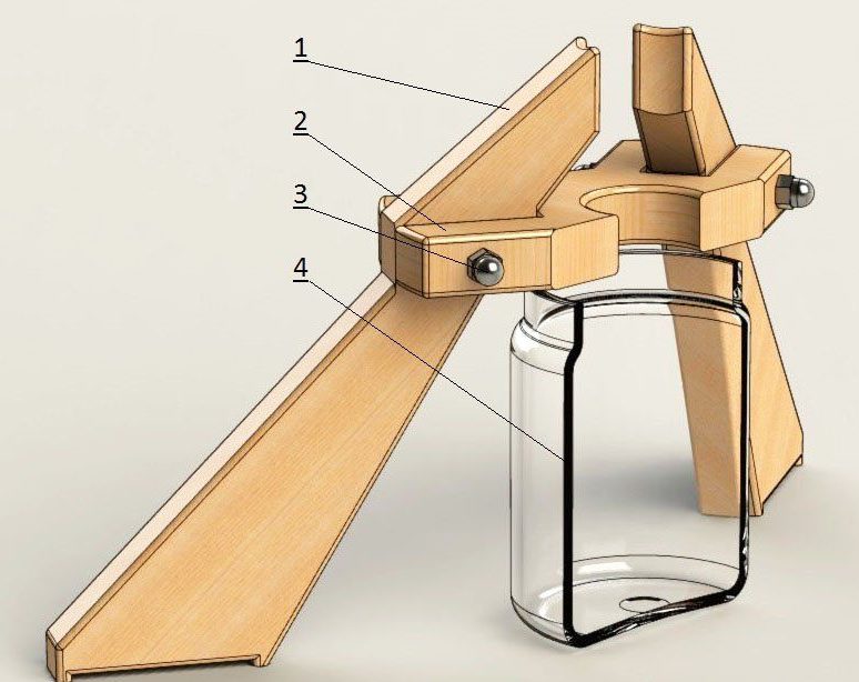 Support pour sapin de Noël avec pot.