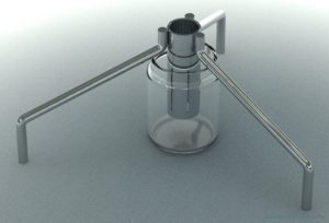 Support de sapin de Noël DIY avec de l'eau