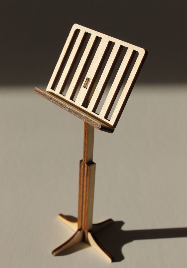 Pupitre à musique bricolage