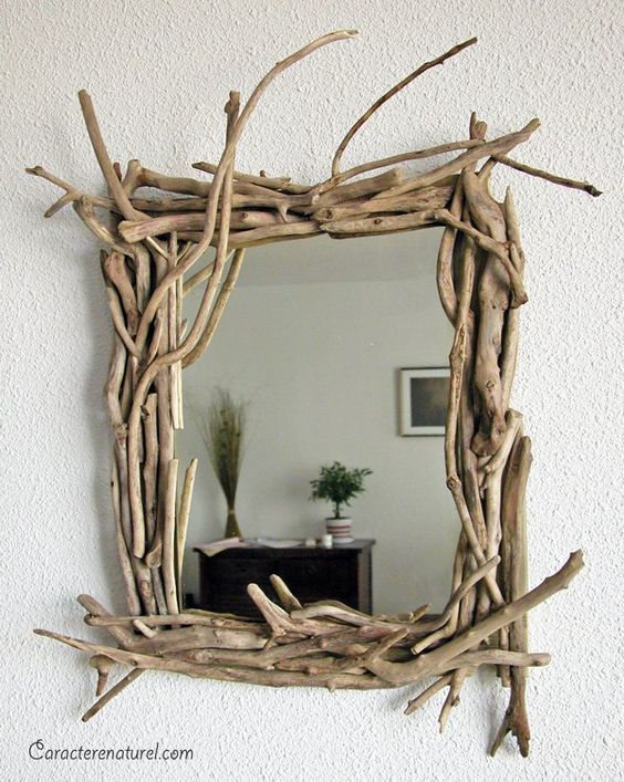 Cadre de miroir bricolage