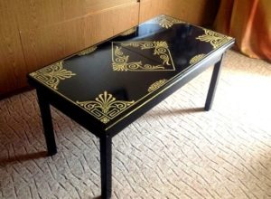 Restauration d'une table basse DIY