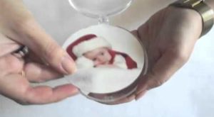 Boules DIY avec photos pour le sapin de Noël