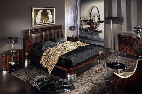 Chambre Art Déco pour homme