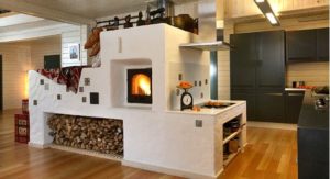 Chambre à coucher de style russe