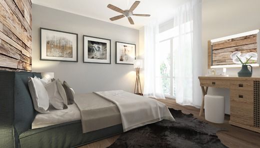 Chambre de style contemporain