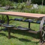 Table en métal bricolage.