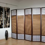 Cloisons à battants.