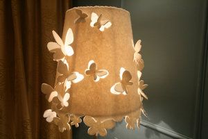 Lampadaire en foamiran DIY.