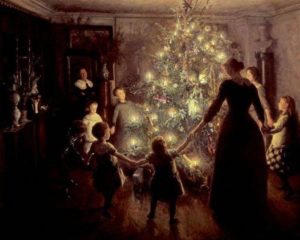 Tradition de décorer le sapin de Noël