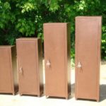 Coffres-forts de différentes tailles.