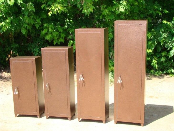 Coffres-forts de différentes tailles.