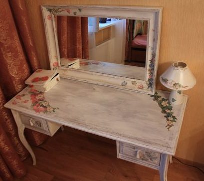 Option de décoration de coiffeuse.