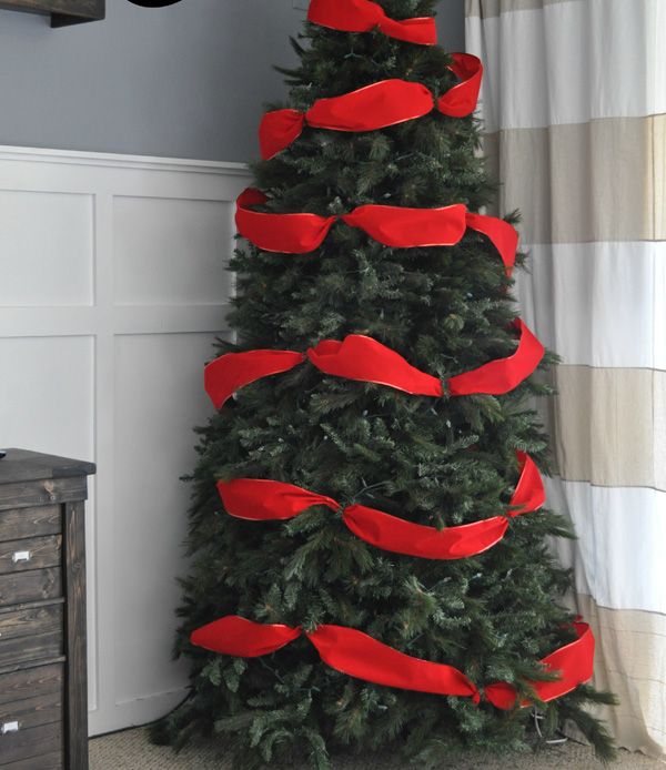 large ruban de satin